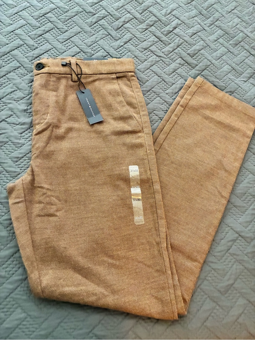 Tommy Hilfiger Men's Camel Brown pants size 31x32